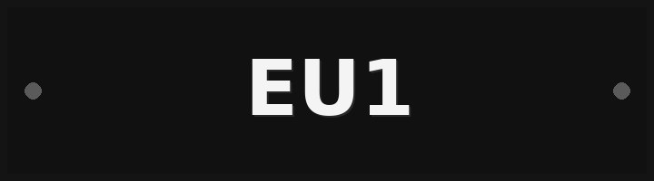 Photo of plate EU1